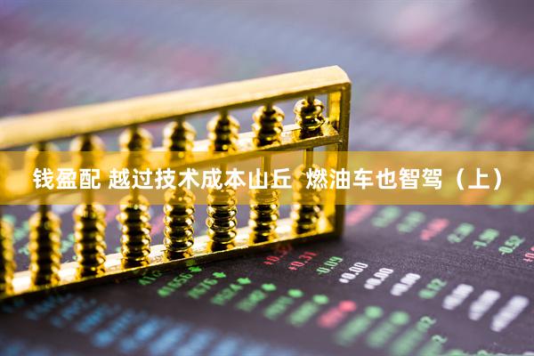 钱盈配 越过技术成本山丘  燃油车也智驾（上）